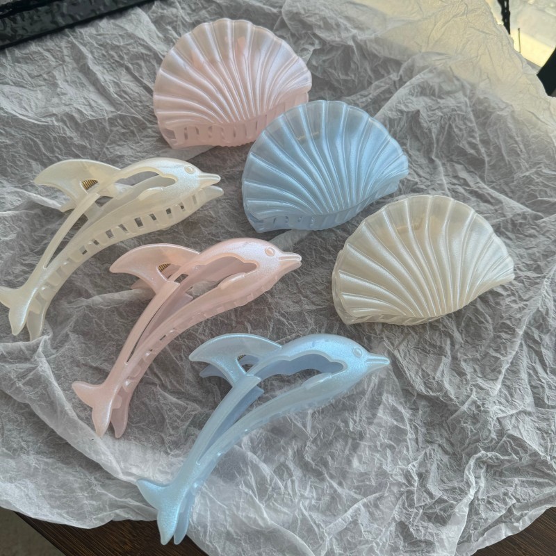 Jual Town Shell - Sea Shore Korean Hair Claw / Jepit Rambut Korea Lumba ...