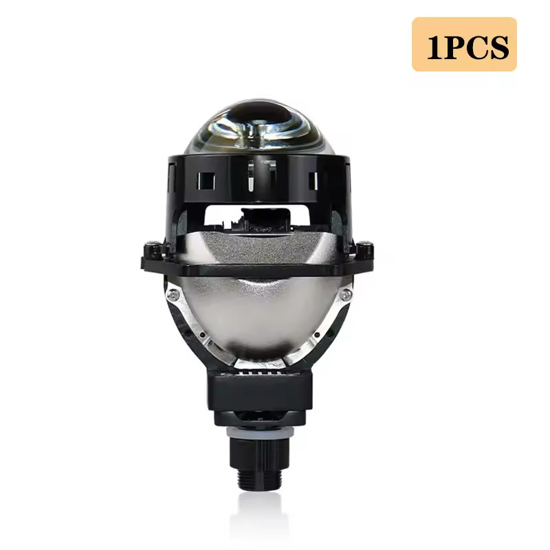 Jual (Siap, cod)Bi-laser Biled Projector 3 Inch Lensa Projector 80W ...