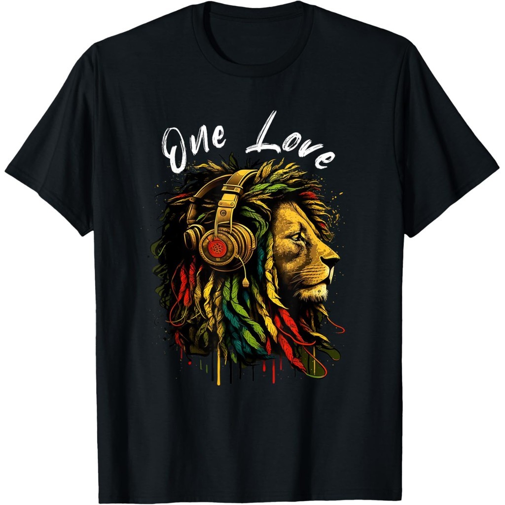 Jual Baju Kaos Rasta Reggae Lion Of Judah Jamaican Reggae Music ...