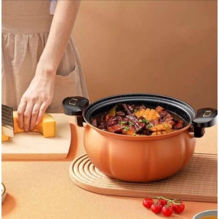 Jual TJ-571 Panci Presto Labu Anti Lengket 8 Liter Ukuran 28 CM ...