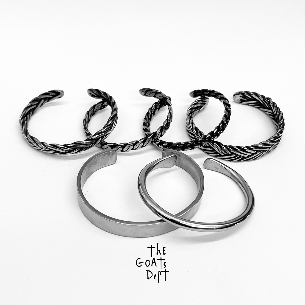 Jual The Goats Dept - Kezia Bangle Original / TGD1259 Gelang besi putih ...