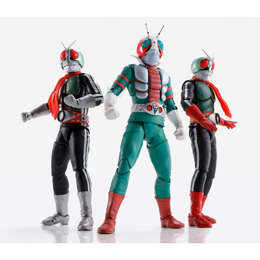 Jual SHF SS Kamen Rider V3 BANDAI S.H.Figuarts Shinkocchou Seiho Masker ...