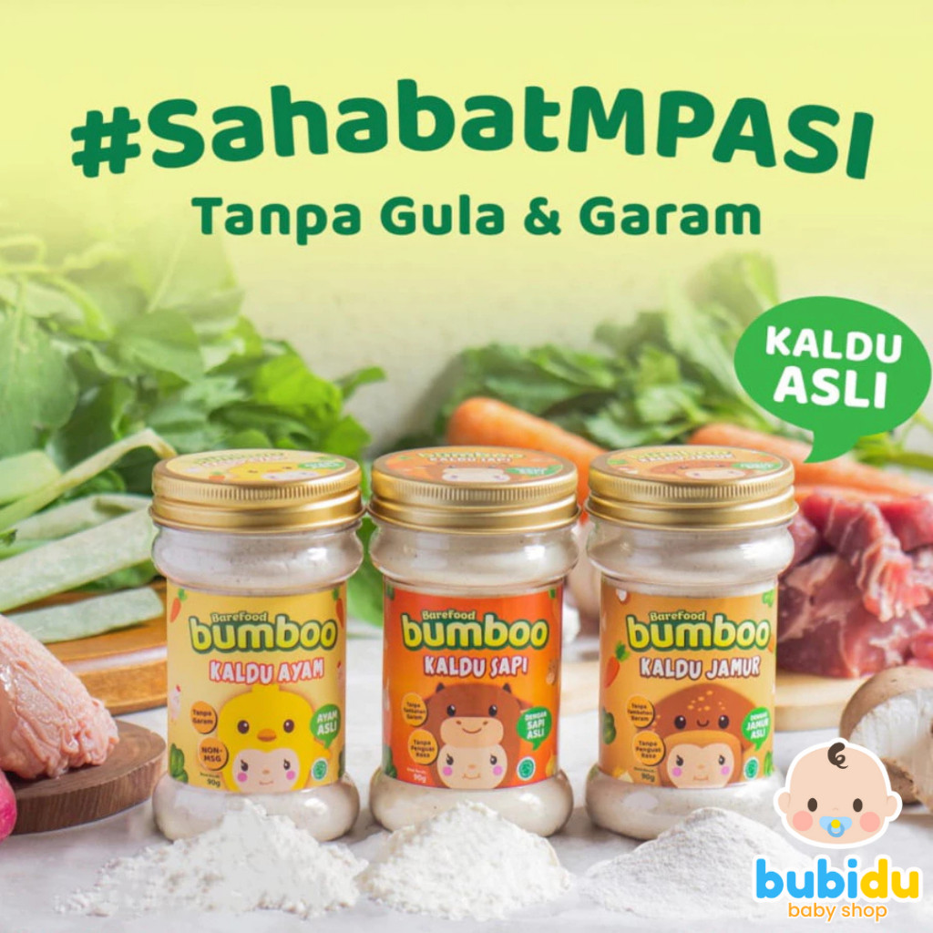 Jual BUMBOO Kaldu Asli Penyedap MPASI | Bubuk Sapi Jamur Ati Ayam Anak ...