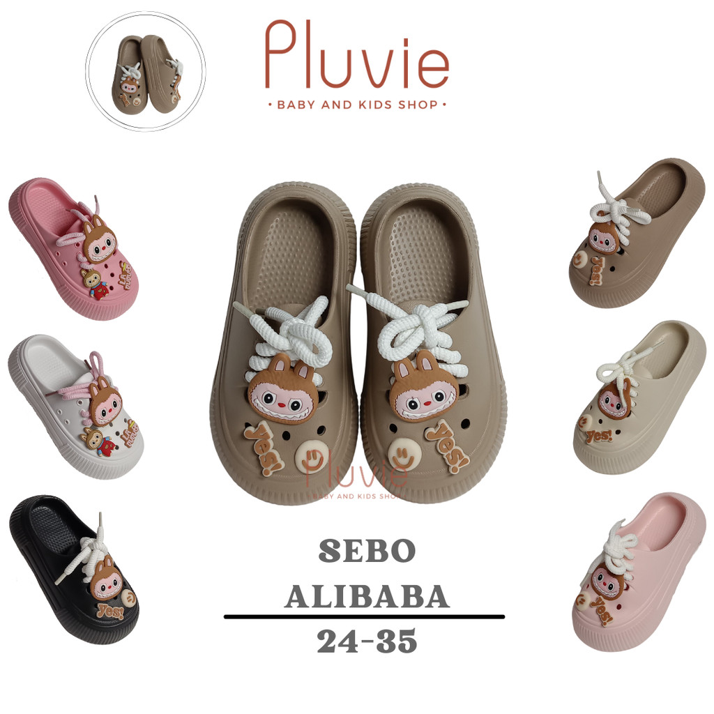 Jual SEBO - Sandal Anak / Sepatu Sandal Baim Anak-Anak LABUBU / Sepatu ...