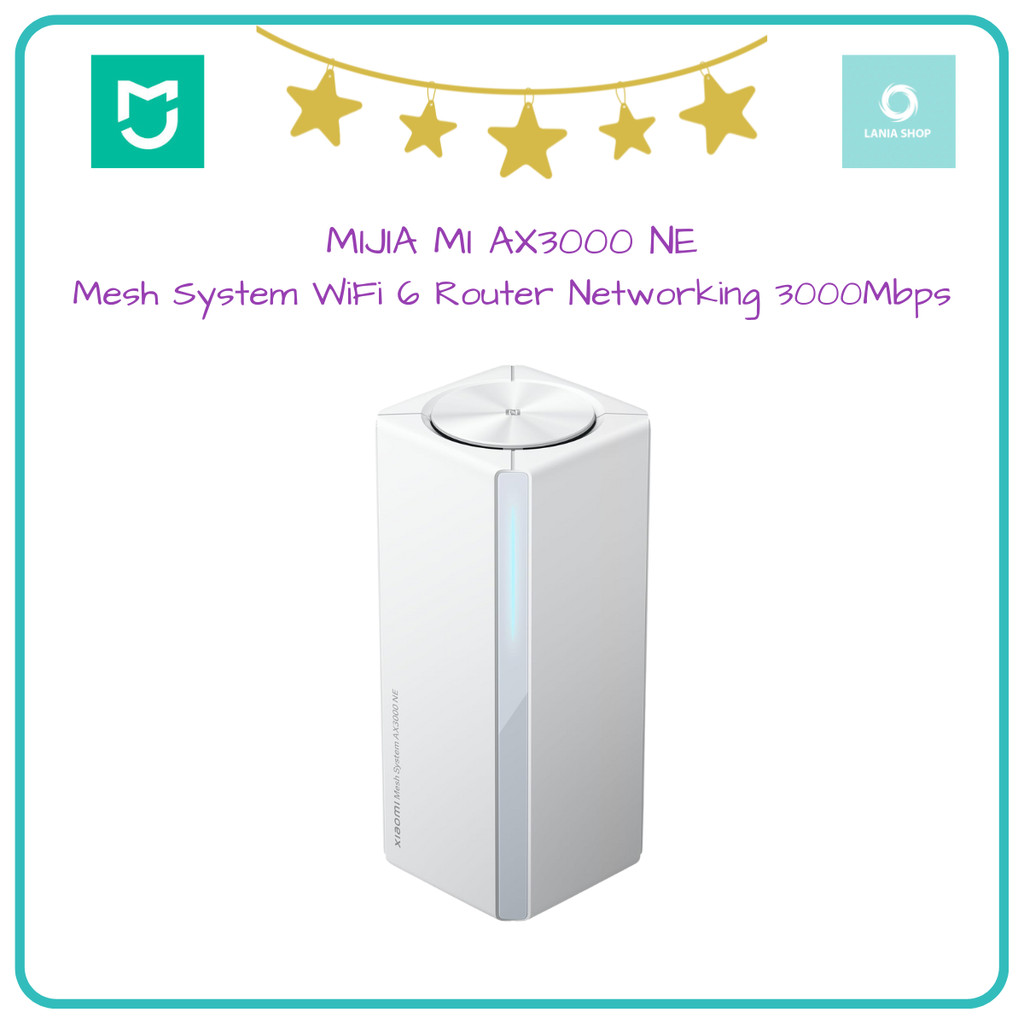 Jual MIJIA MI AX3000 NE Mesh System WiFi 6 Router Networking 3000Mbps ...