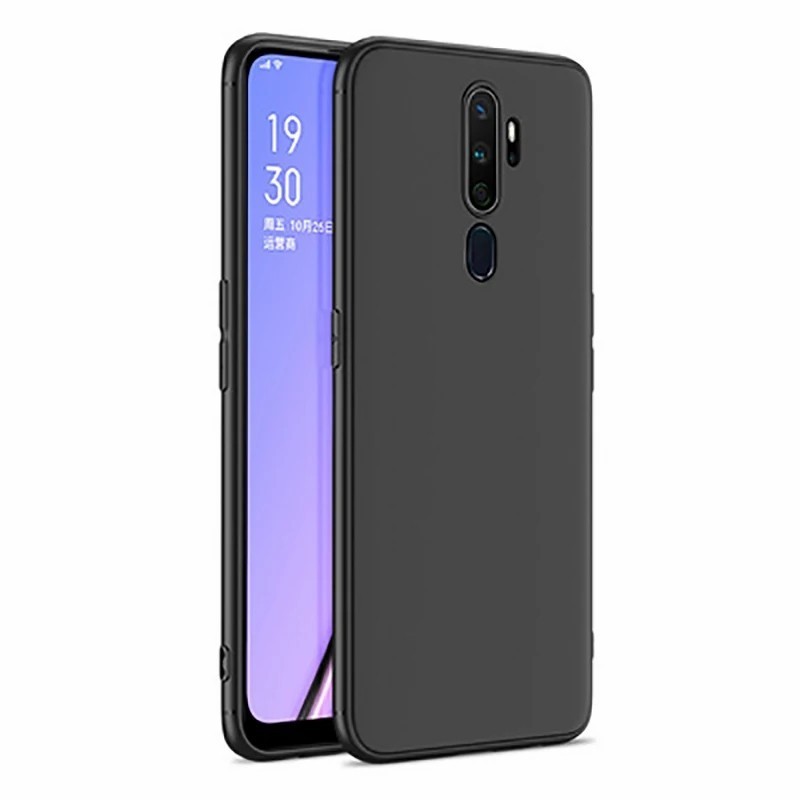 Custodia In Similpelle Per OPPO A9 2020 / OPPO A5 2020 - Cover Protettiva Morida, Resistente Ai Graffi, Colore Rosso