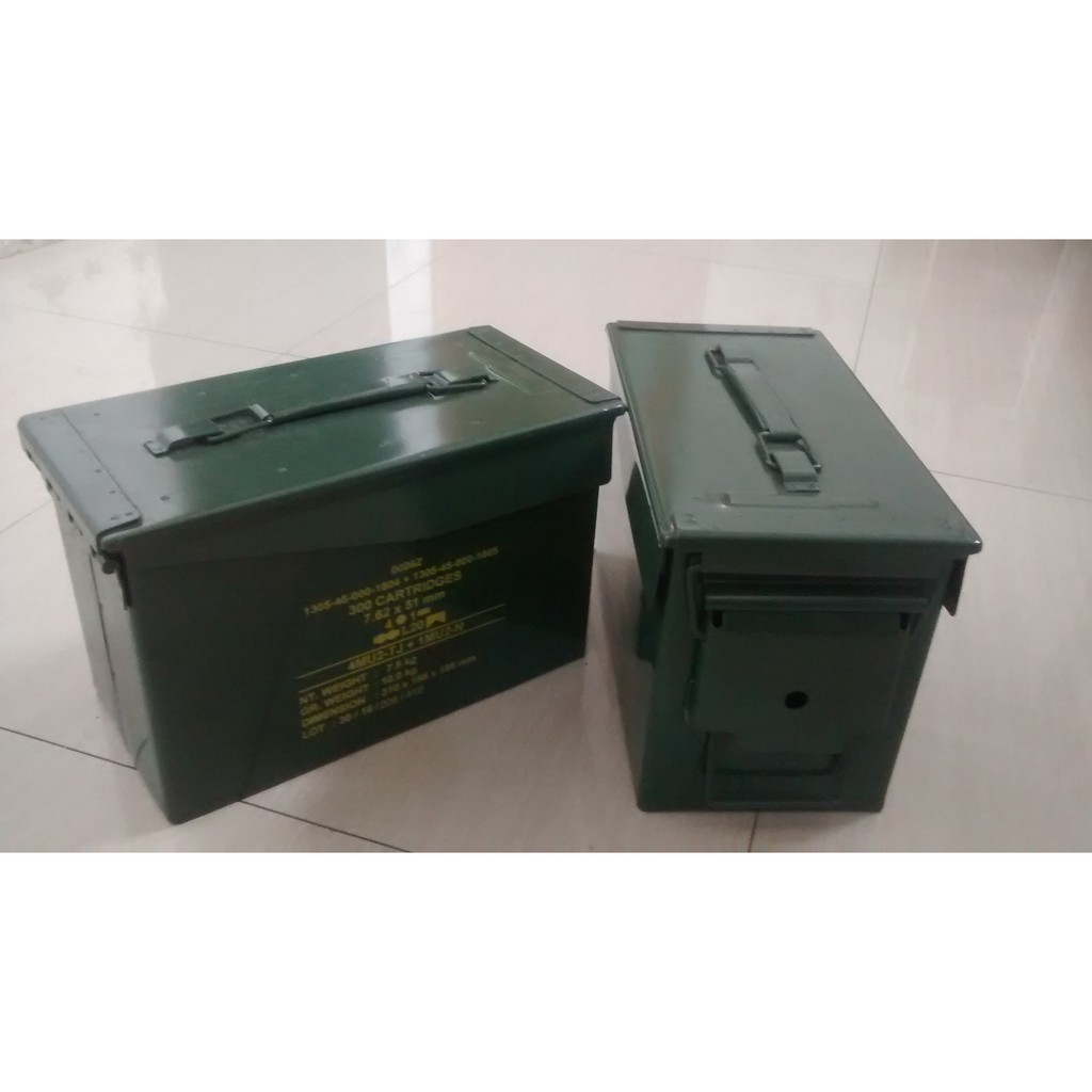 Jual Box -Kotak Besi Bekas Peluru Pindad | Shopee Indonesia