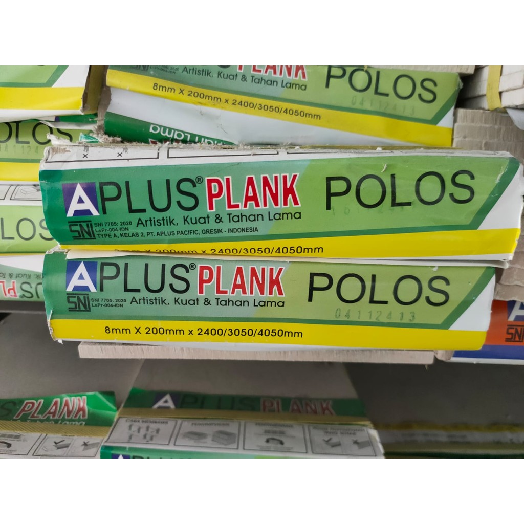 Jual LIST PLANK APLUS 20X4MX8MM POLOS | Shopee Indonesia