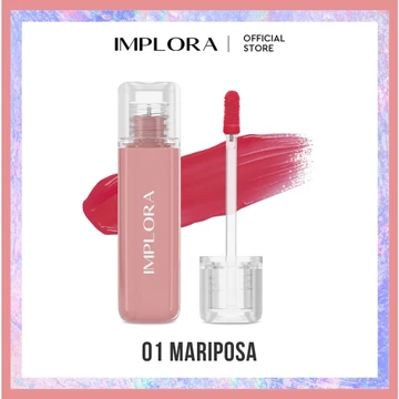 Implora Jelly Tint Lip Tint Glossy ️BPOM Liptint Lipcream Lipstick