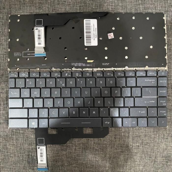 KEY MSI MODERN 14 C5M C7M MS-14JK MS-14J1 MS-14J3 BLACK BACKLIGHT