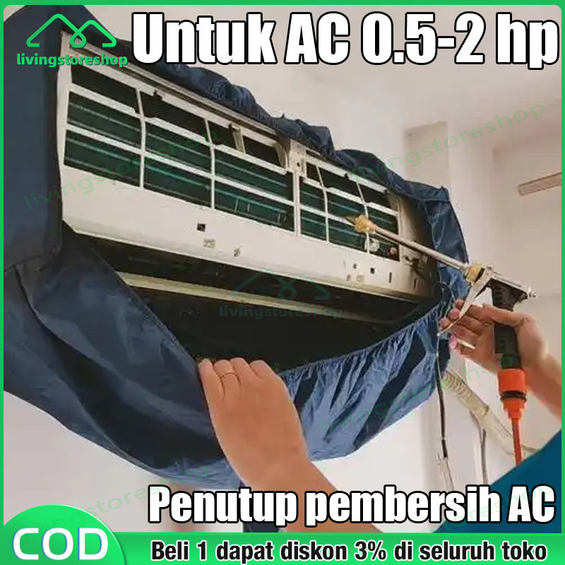 Jual Plastik Cover Cuci Ac Split Inverter Air Conditioning Cleaning ...