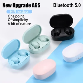 Headset Bluetooth A6S TWS HiFi Bass Wireless Bluetooth Headphones Sport In Ear Earphone