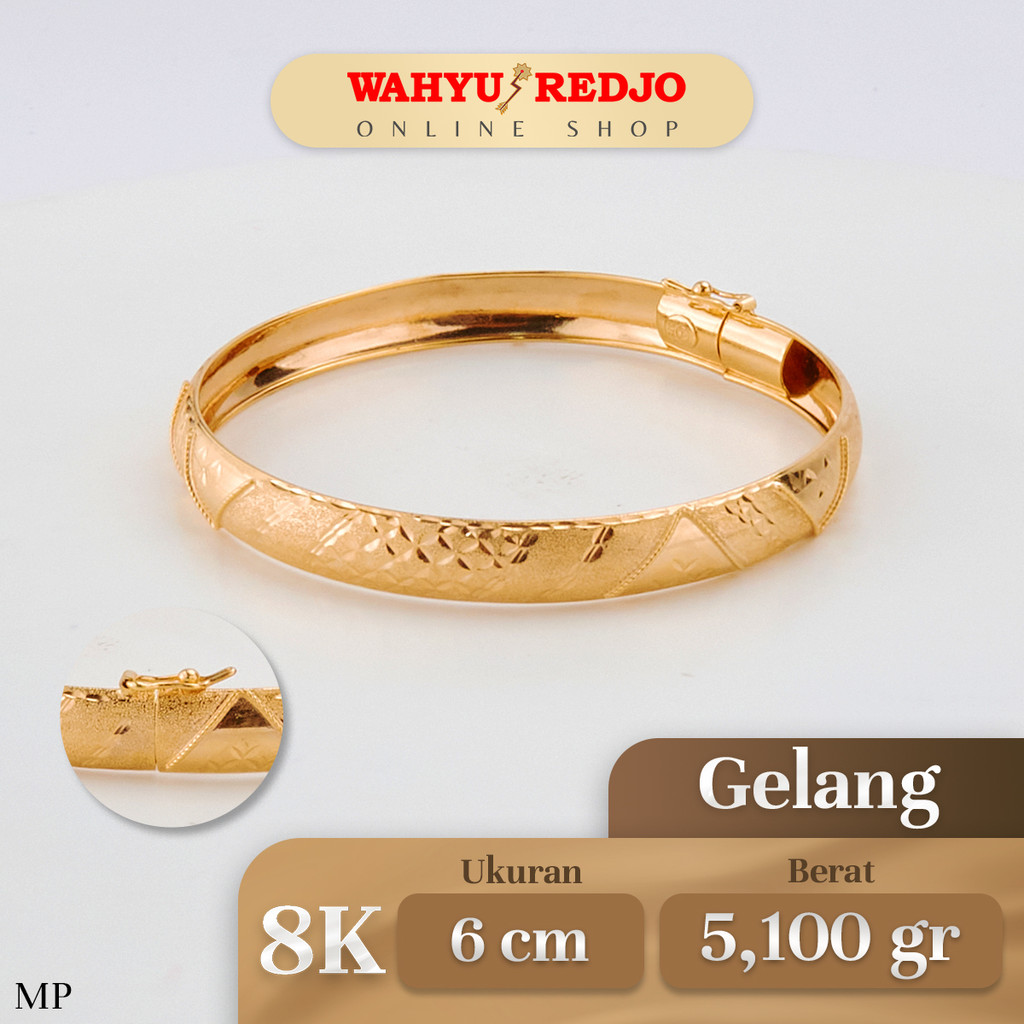 Jual Gelang Emas Kadar 8K Wahyu Redjo GL8K27121978 Shopee Indonesia