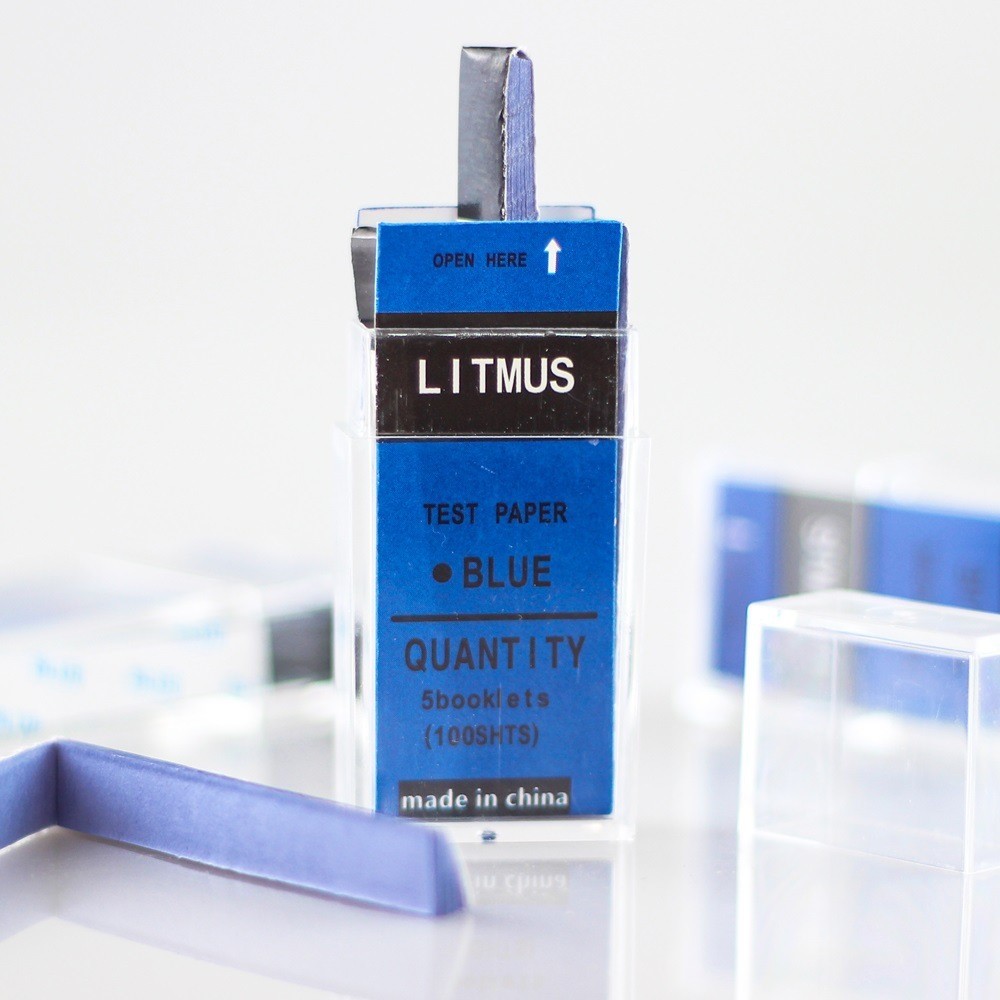 Jual 100Pcs Kertas Lakmus / Litmus Paper Merah dan Biru Kertas / Kertas ...