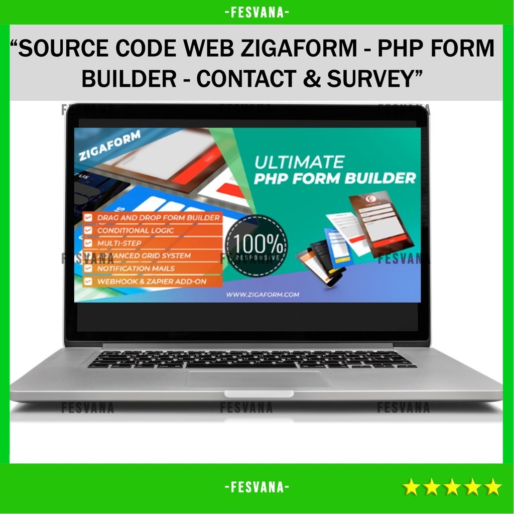 Jual SOURCE CODE APLIKASI WEB ZIGAFORM - PHP FORM BUILDER - CONTACT ...