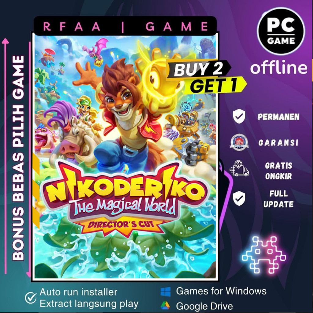Jual NIKODERIKO THE MAGICAL WORLD DIRECTORS CUT - GAME PC - GAME LAPTOP ...