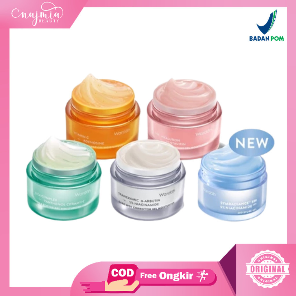 Jual Najmia (Beli 2 lbh murah) WARDAH Gel Moisturizer Series 30g
