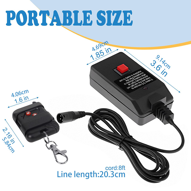 Jual Kabel Remote Dan Wireless Control Buat Mesin Fog Machine Smoke ...