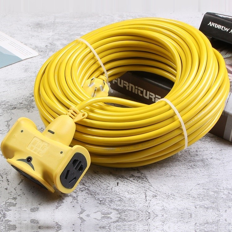 Jual Soket Kabel Extension Cord Extra-long Plug-in Strip 10M/20M/30M ...
