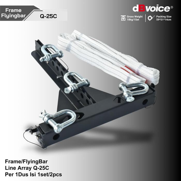 Jual Flybar Line Array dbvoice Q 25C Original Flying Bar dB Voice Q-25 ...