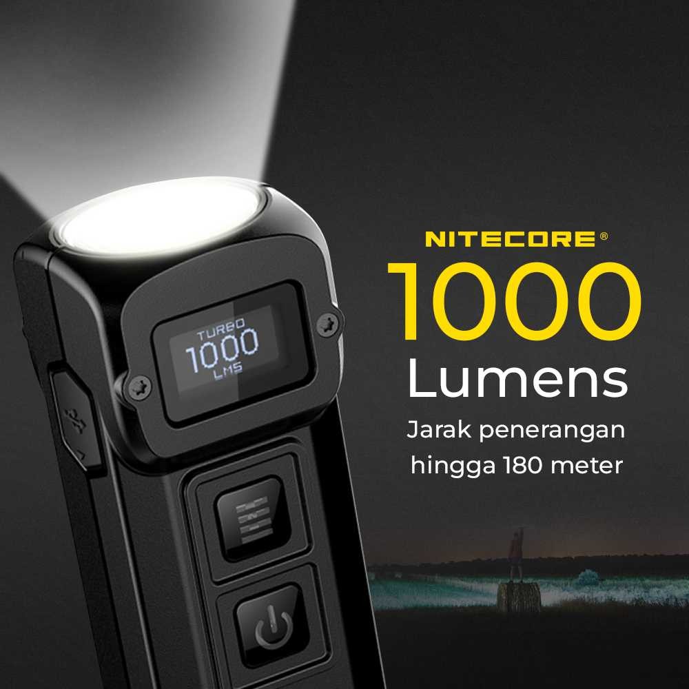 Jual EONA - Senter LED Mini USB Recharge Cree XP-L HD V6 1000 Lumens ...