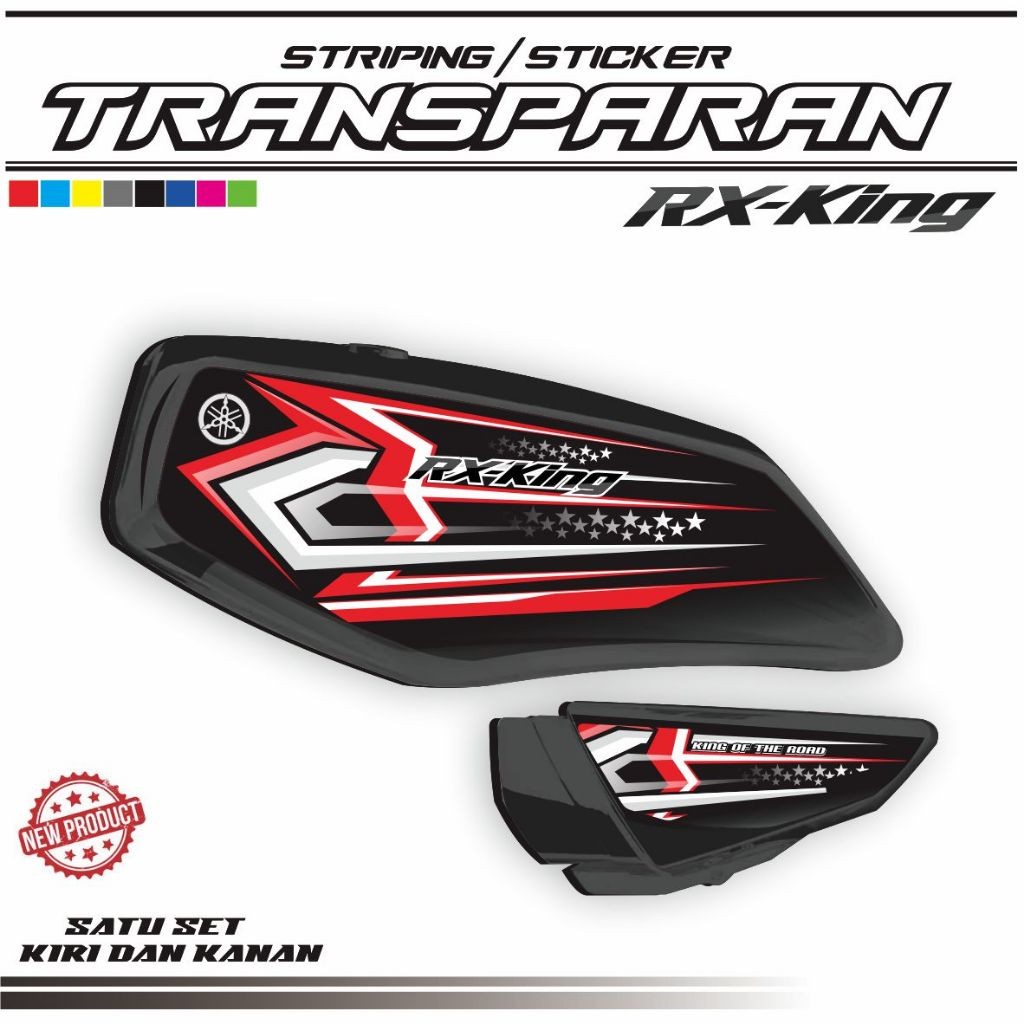 Jual STIKER TRANSFARAN MOTOR RX KING POLET STIKER KEREN ALL RX KING ...