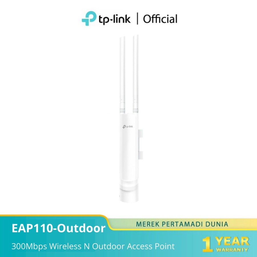 Jual Access Point Tplink EAP 110 Outdoor 300Mbps Wireless Access Point ...