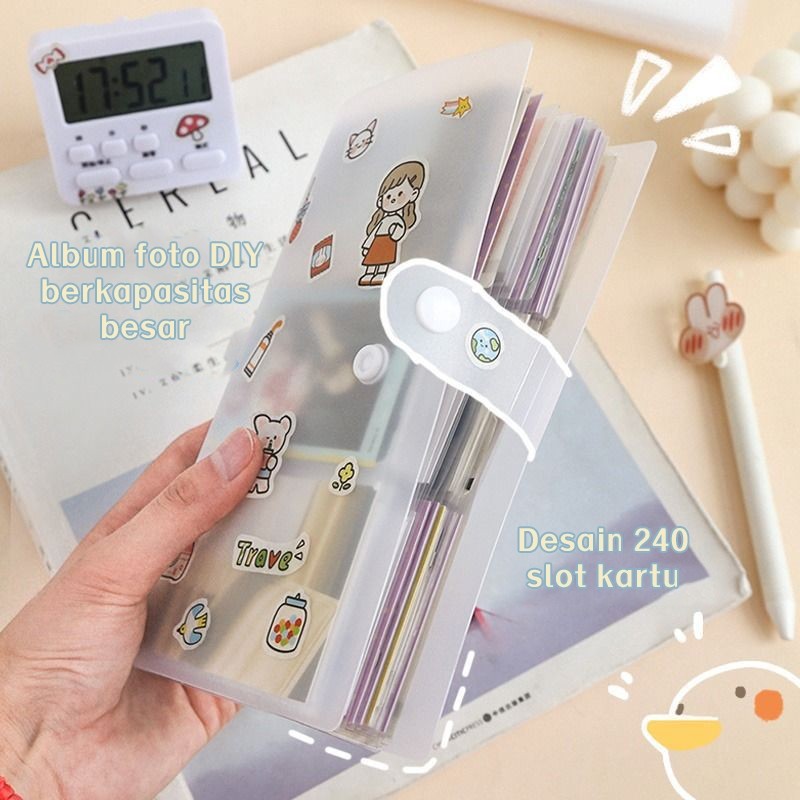 Jual album foto Polaroid 2R kolbuk photocard 120/240 Solt album ...