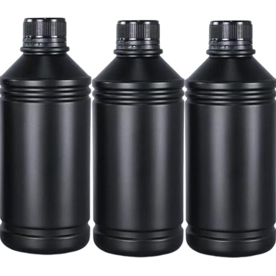 Jual 3X 1000ml Darkroom Chemical Storage Bottle Liquid Container Film ...