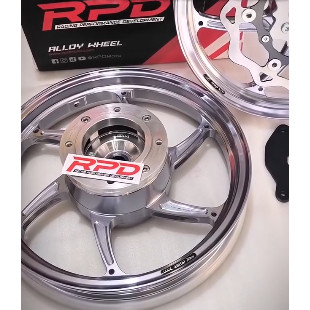 Jual Termurah! Velg RPD PCX 160 Chrome R14 Ukuran Standar Ban Standar ...