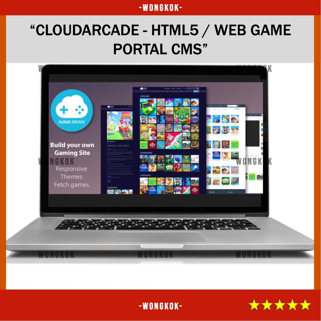 Jual SOURCE CODE APLIKASI WEB CLOUDARCADE - HTML5 / WEB GAME PORTAL CMS ...