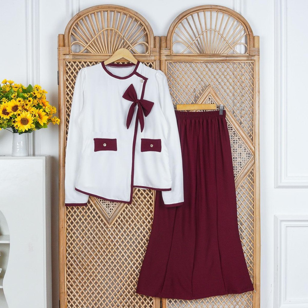 Jual NJW - Setelan Rok Wanita Melliana - SETELAN WANITA | Shopee Indonesia