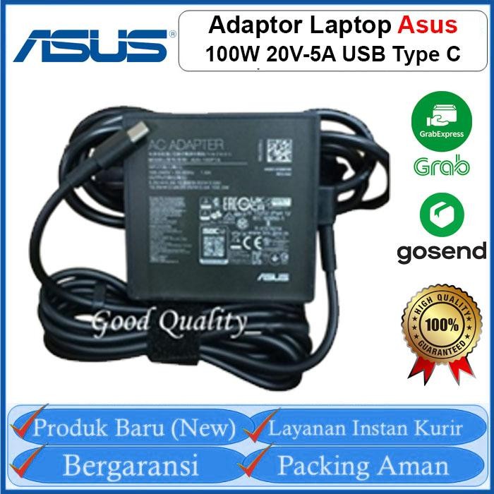 Jual Adaptor Asus ROG Flow X13 GV301 Z13 A20-100PIA 100W 20V 5A Usb ...