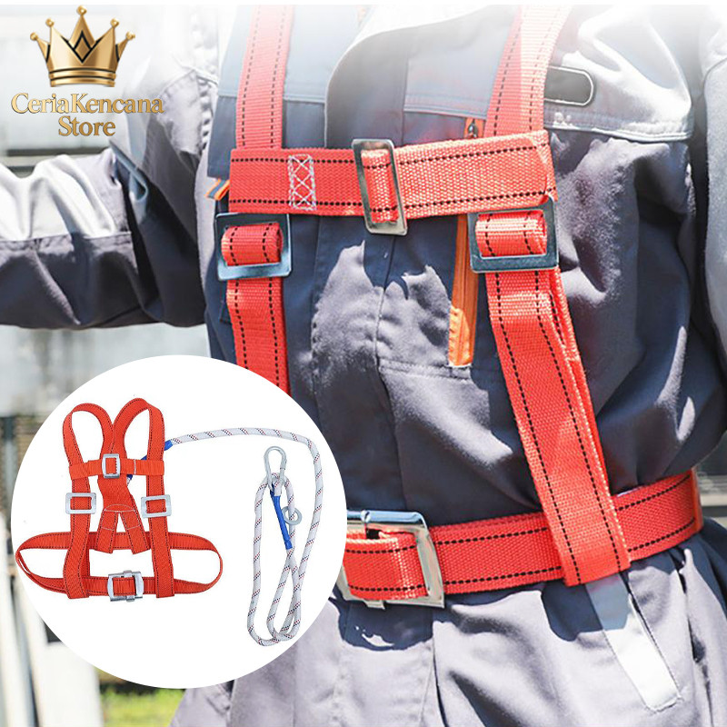 Jual Safety Belt Proyek Konstruksi Pemeliharaan, 3M Full Body Harness ...