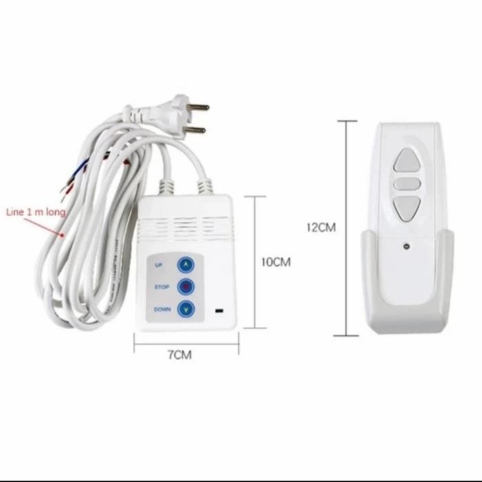 Jual Remote receiver layar proyektor elektrik | Remot screen projector ...