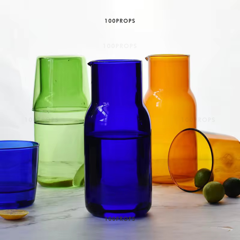 Jual Norda Glass Tumbler Set Cup & Carafe Borosilikat | Gelas Air ...