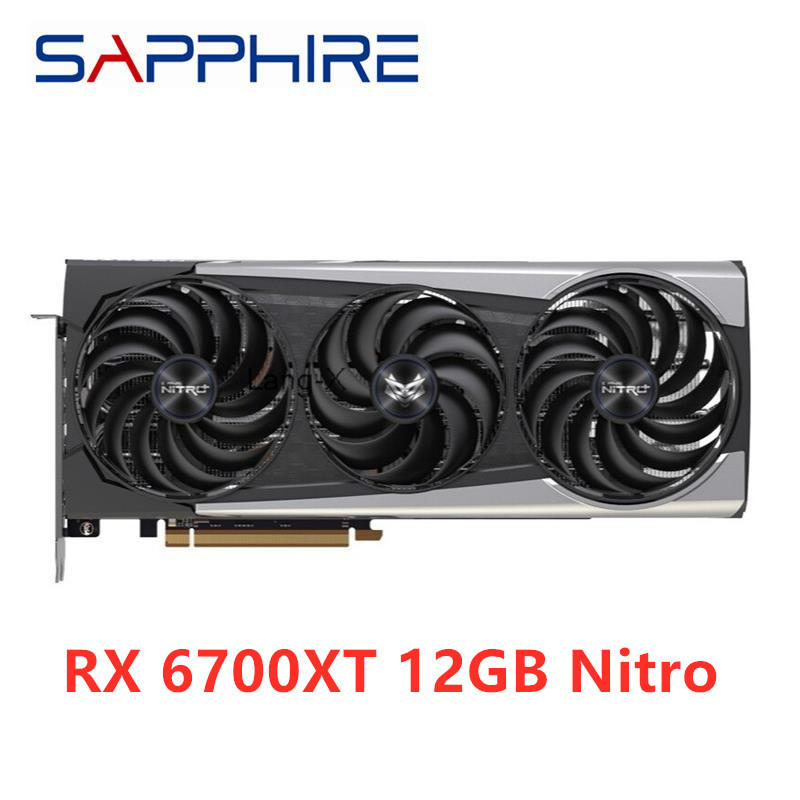 Jual Sapphire RX 6700 XT 6700XT RX6700 Nitro 12GB GPU Video Card AMD ...