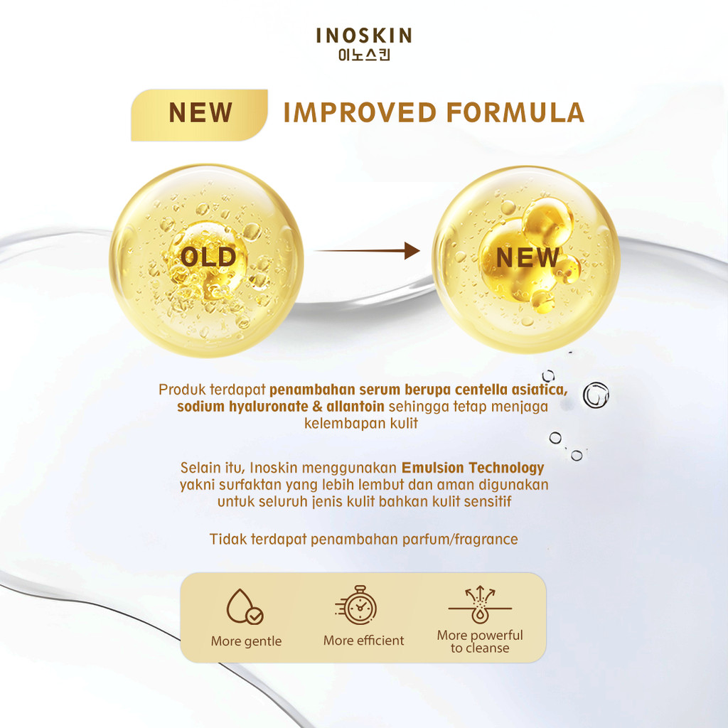 Jual Inoskin Triple Power Cleanser (New Improved Formula )135mL ...