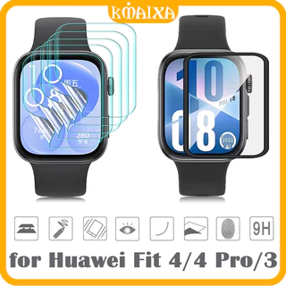 Tempered Glass / Tpu Soft Film for Huawei Watch Fit 4/4 Pro /3 Screen Protector Jam Tangan Smartwatch Smart Watch for Huawei Fit 3
