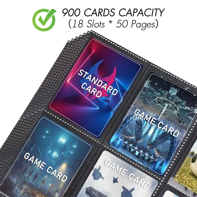 Custom Trading Card Sleeves Eco Friendly Sheet Protector Storage Inner - View #4