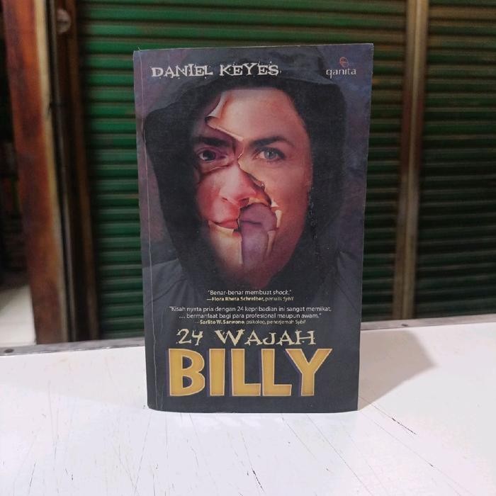 Jual Novel 24 Wajah Billy - Daniel Keys ( Original ) | Shopee Indonesia