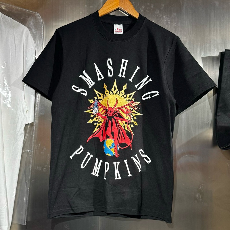 T-Shirt The Smashing Pumpkins 'Adore' - Noir, Neuf Avec étiquettes, Officiel - Taille SMPTS12MB