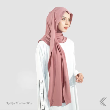 Kalifa Aylin Series Hijab Pashmina Malay Inner Curve Instan KRDMLY001