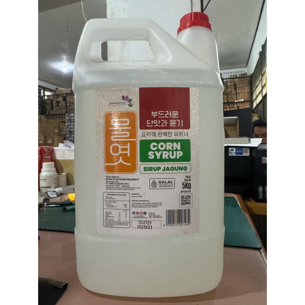 Jual Corn Syrup Java Super Food / Sirup Jagung Java Super Food - 5 Kg ...