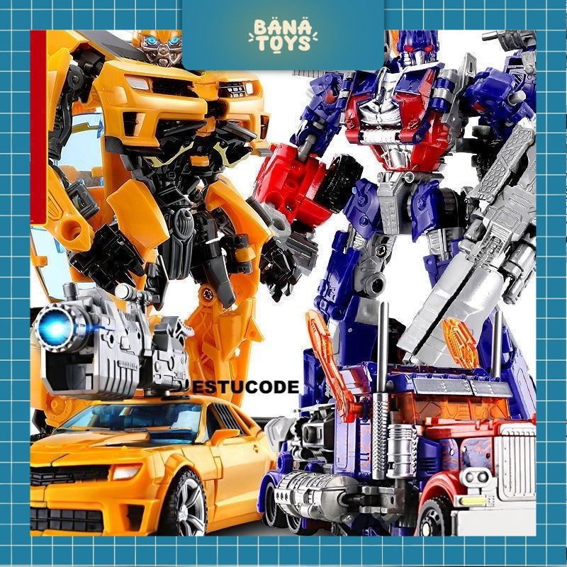 Jual ( Bisa Cod ) Transformer Deformation Robot Optimus Prime Dark Off ...