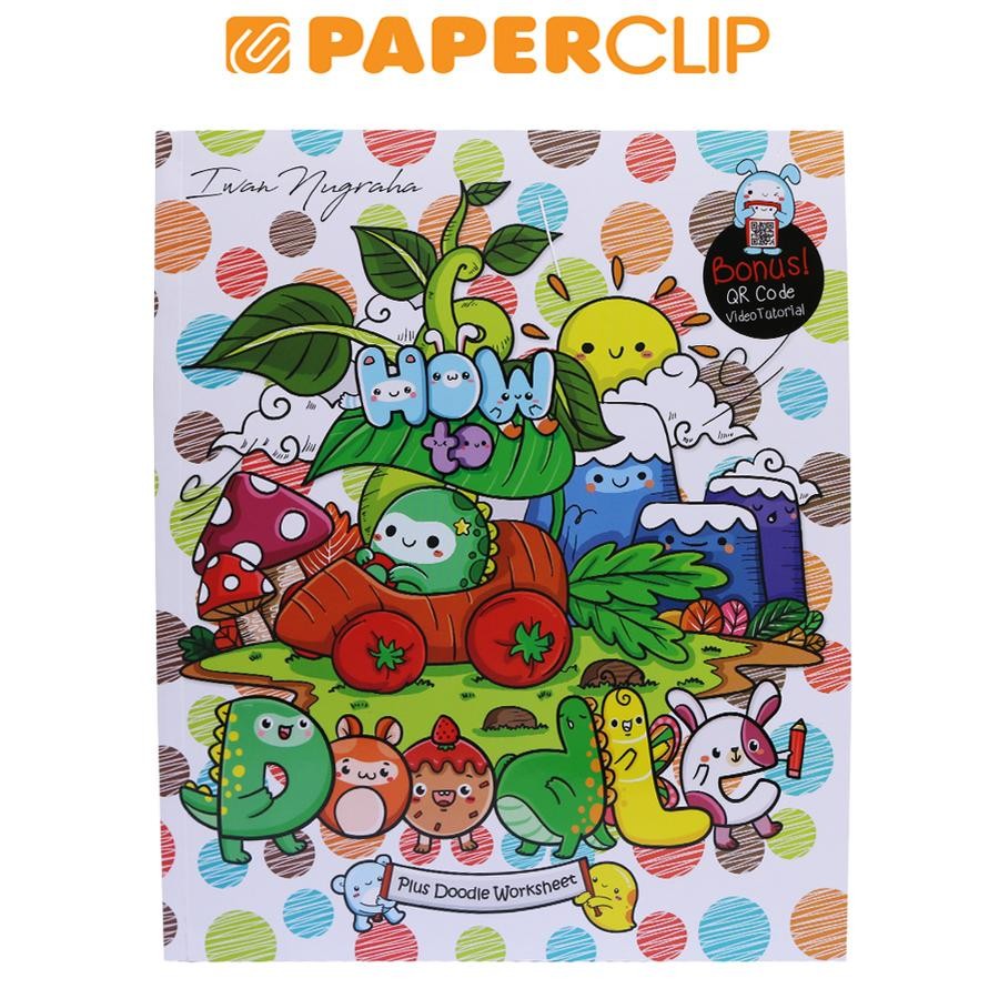 Jual HOW TO DOODLE - PLUS DOODLE WORKSHEET | Shopee Indonesia