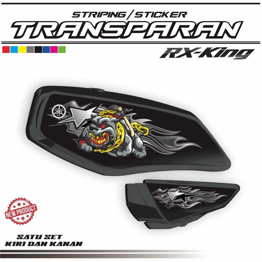 Jual STIKER TRANSFARAN MOTOR RX KING POLET STIKER KEREN ALL RX KING ...