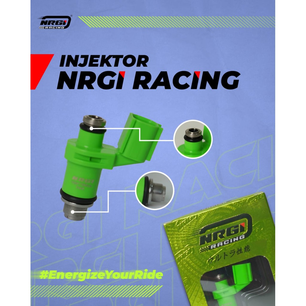 Jual INJECTOR RACING NRGI YAMAHA MIO J/GT, X RIDE, N MAX, MX KING ...