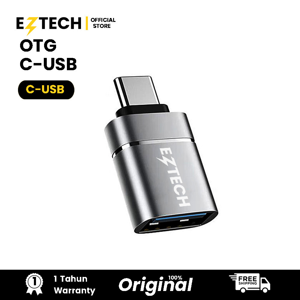 Jual EZTECH MALL Mini Adaptor OTG Type C USB 3.1 Connector TypeC-USB ...