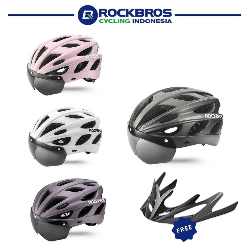 Jual Rci Rockbros TT-16 Helm Sepeda Gowes Cycling Helmet Ultralight ...